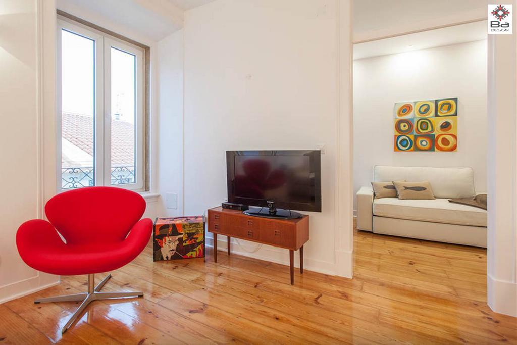 Design Duplex Apartment Ba/ Chiado Lisboa Rom bilde